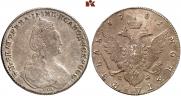 1 rouble 1781 year
