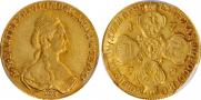 10 roubles 1779 year