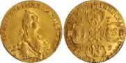 5 roubles 1769 year
