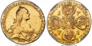 10 roubles 1772 year