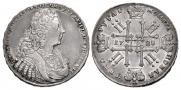 1 рубль 1728 года