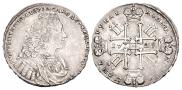 1 рубль 1729 года