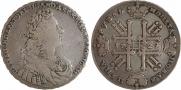 1 рубль 1729 года
