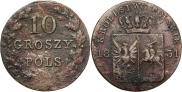 10 groszy 1831 year