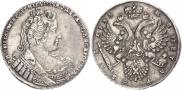 1 rouble 1733 year
