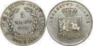 5 złotych 1831 year