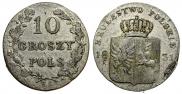 10 groszy 1831 year