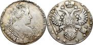 1 rouble 1733 year
