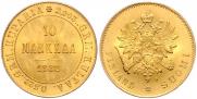 10 markkaa 1882 year