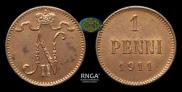 1 penni 1911 year