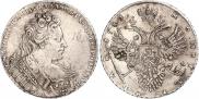 1 rouble 1731 year