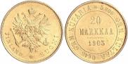 20 markkaa 1903 year