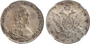 1 rouble 1781 year