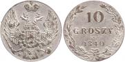 10 groszy 1840 year