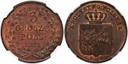 3 гроша 1831 года