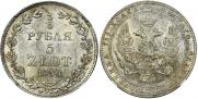 3/4 roubles - 5 złotych 1839 year