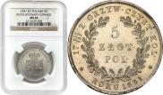 5 złotych 1831 year