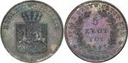 5 złotych 1831 year