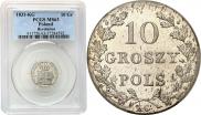 10 groszy 1831 year