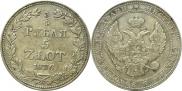 3/4 roubles - 5 złotych 1837 year