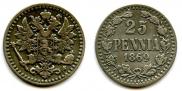 25 pennia 1869 year