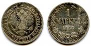 1 markka 1866 year