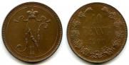 10 pennia 1900 year