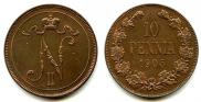 10 pennia 1905 year