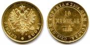 10 markkaa 1882 year