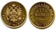 20 markkaa 1910 year