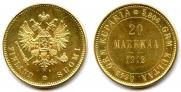 20 markkaa 1912 year