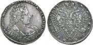 1 rouble 1733 year