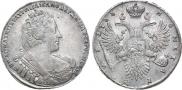 1 рубль 1733 года