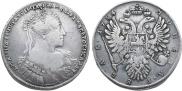 1 rouble 1734 year