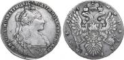 1 рубль 1735 года