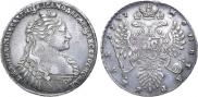 1 rouble 1737 year