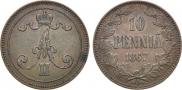 10 pennia 1867 year