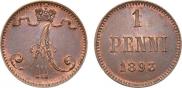 1 penni 1893 year