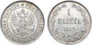 1 markka 1907 year