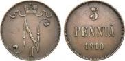 5 пенни 1910 года