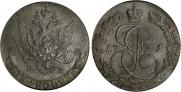 5 kopecks 1782 year