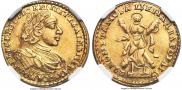 2 рубля 1722 года