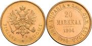 20 markkaa 1904 year