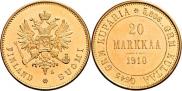 20 markkaa 1910 year