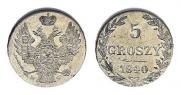 5 groszy 1840 year