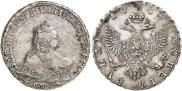 1 rouble 1749 year