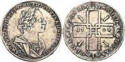 1 rouble 1724 year