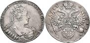 1 рубль 1733 года