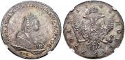 1 rouble 1743 year