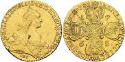10 рублей 1768 года